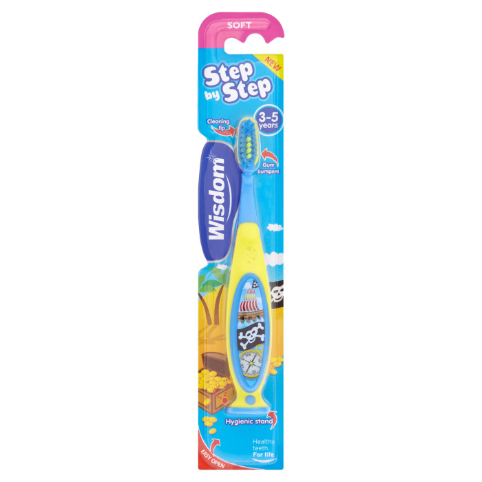 Wisdom Step-by-Step Toothbrush - 3-5 years