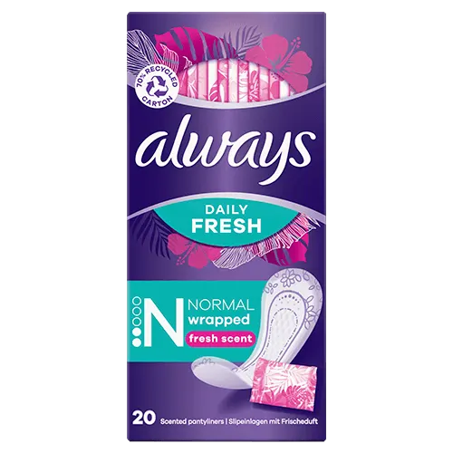 Always Dailies Normal Scented Pantyliner 20s