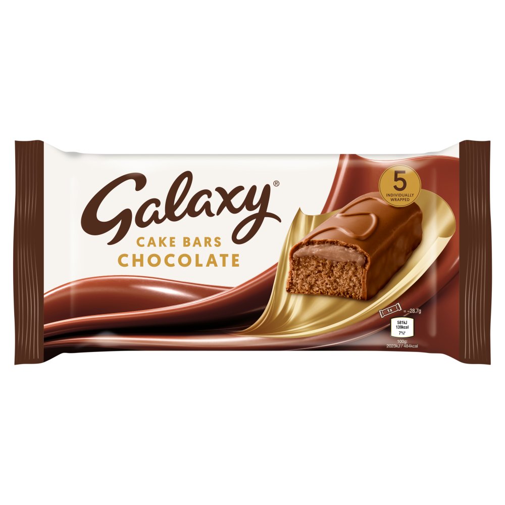 Galaxy Cake Bar Multipack 5