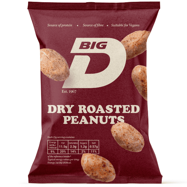 BIG D Dry Roasted Peanuts
