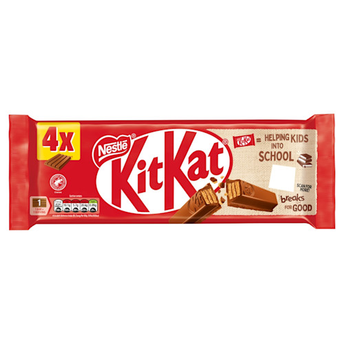 Nestle Kitkat 4 Finger Bar 4pk